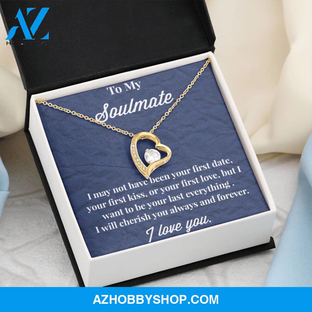 To My Soulmate Forever Love Necklace