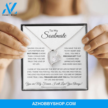 To My Soulmate | Forever Love Necklace