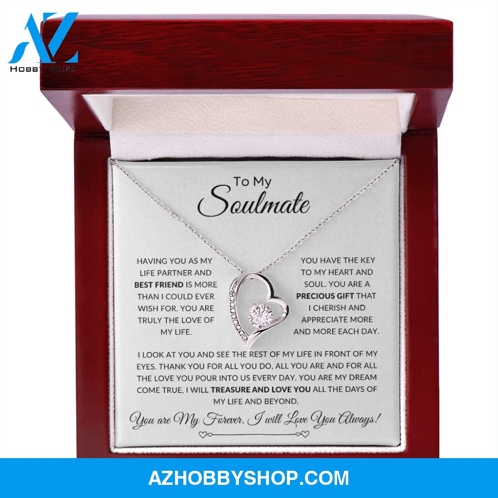 To My Soulmate | Forever Love Necklace
