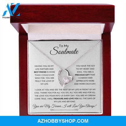 To My Soulmate | Forever Love Necklace