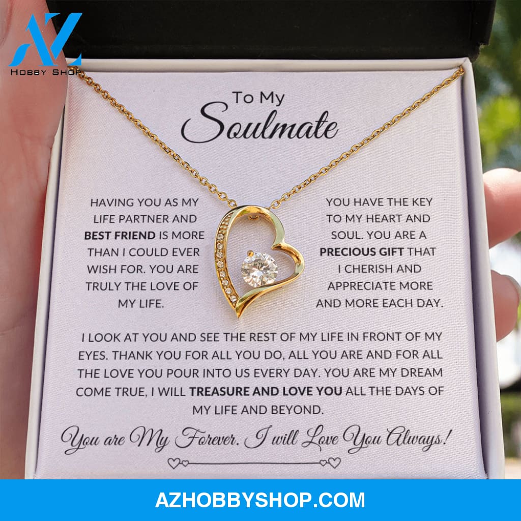 To My Soulmate | Forever Love Necklace