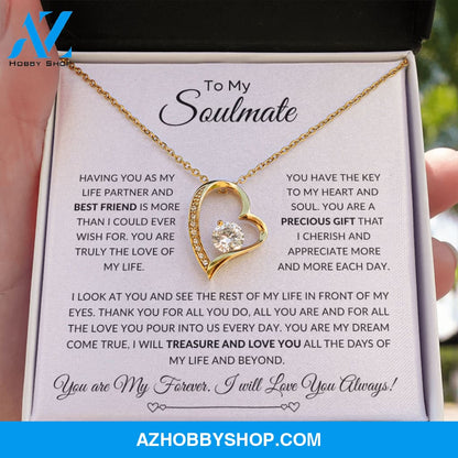To My Soulmate | Forever Love Necklace