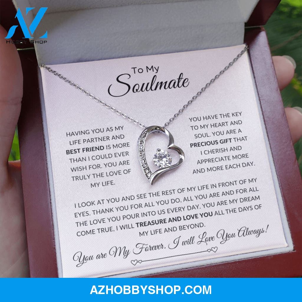 To My Soulmate | Forever Love Necklace