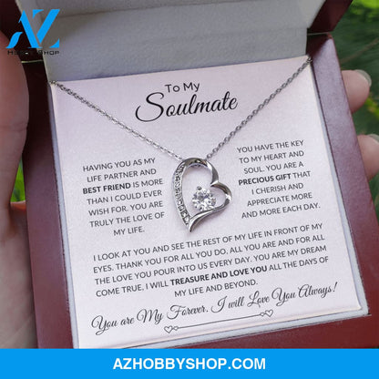 To My Soulmate | Forever Love Necklace