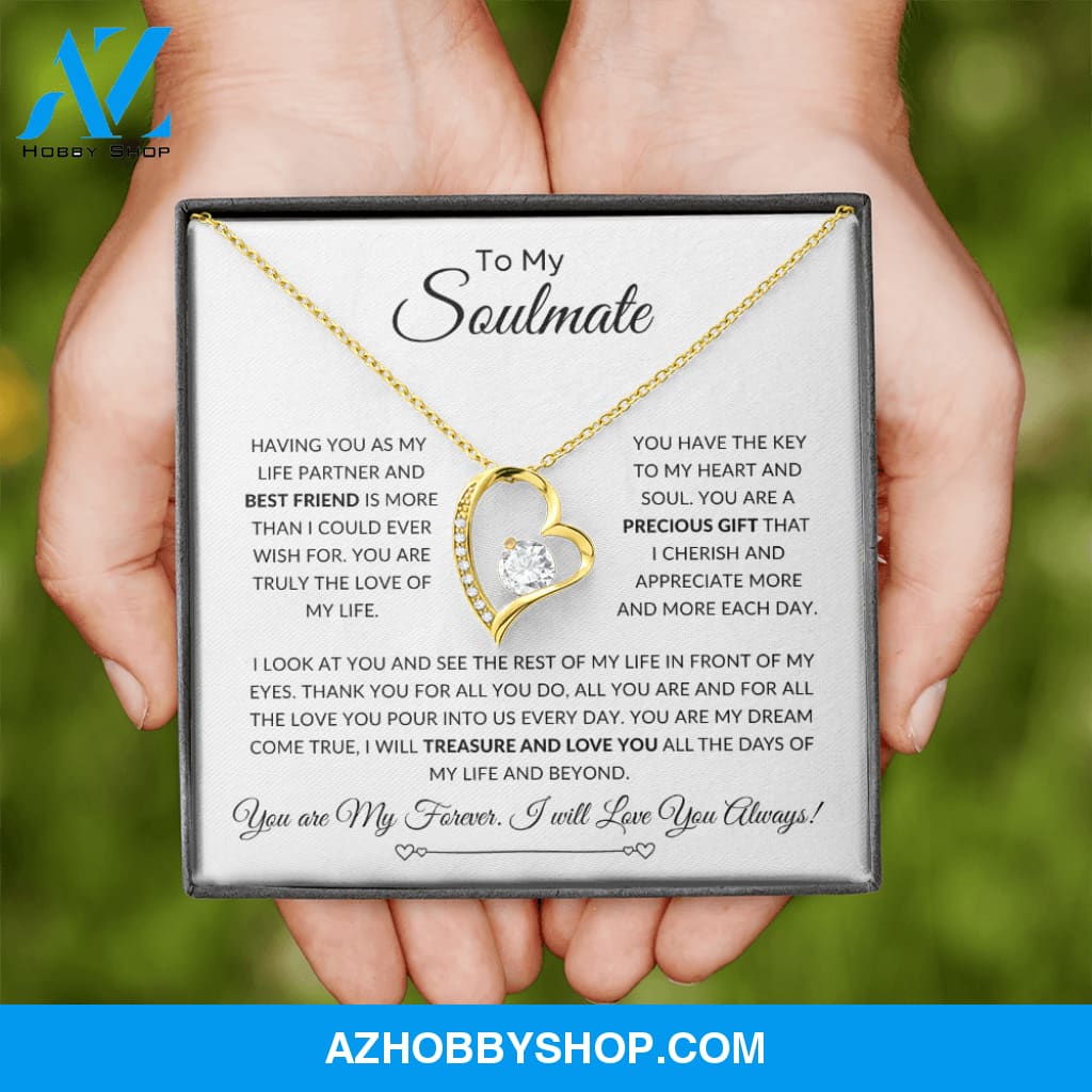 To My Soulmate | Forever Love Necklace