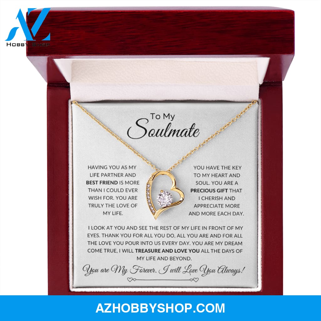 To My Soulmate | Forever Love Necklace