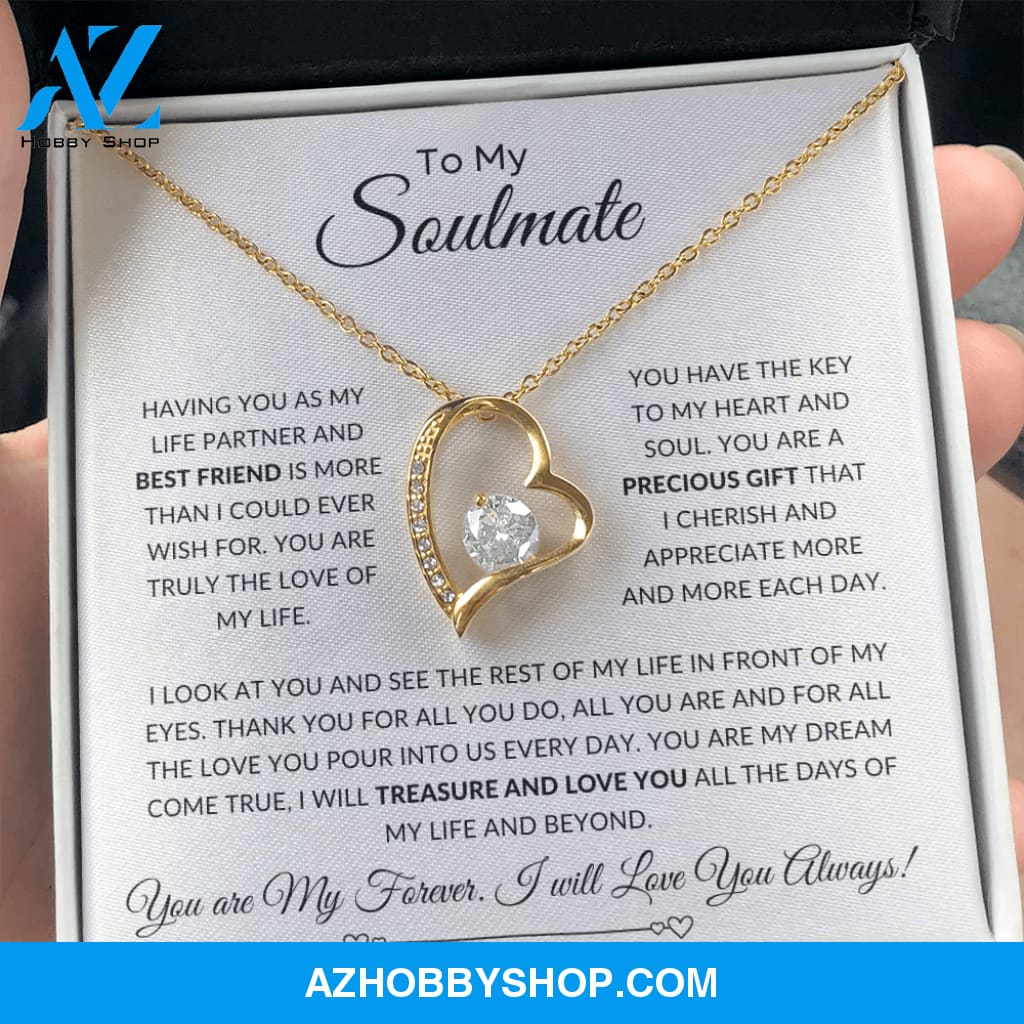 To My Soulmate | Forever Love Necklace