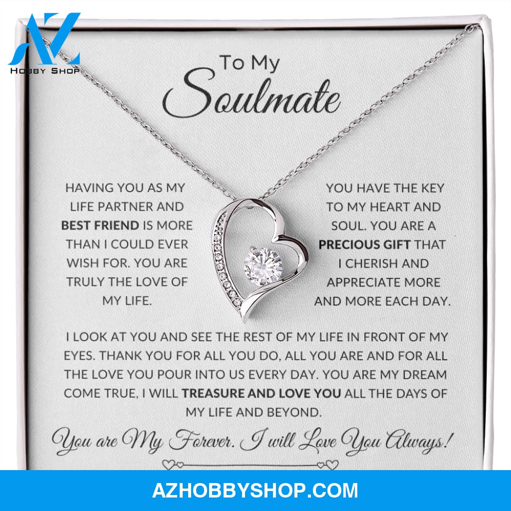 To My Soulmate | Forever Love Necklace