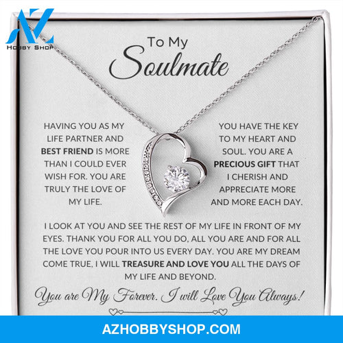 To My Soulmate | Forever Love Necklace