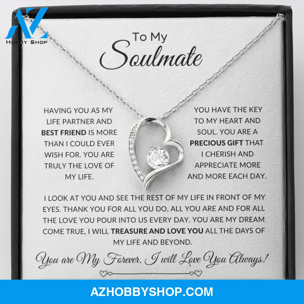 To My Soulmate | Forever Love Necklace