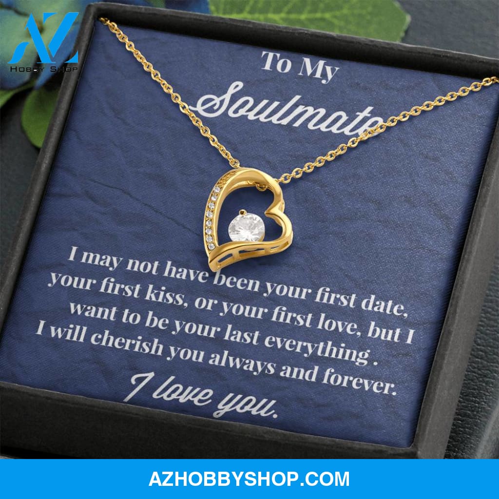 To My Soulmate Forever Love Necklace