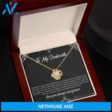 To My Soulmate, The Day I Met You, Love Knot Necklace For Girlfriend, Anniversary Birthday Valentines Day Gifts From Boyfriend
