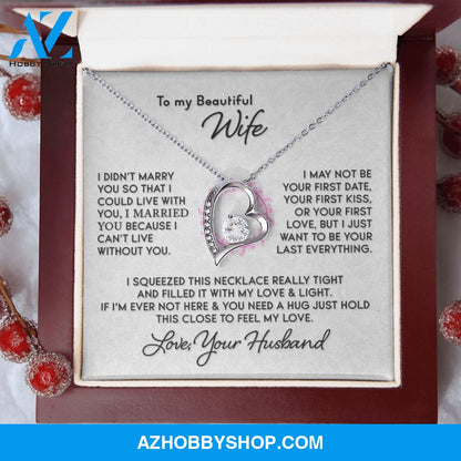 To My Wife Necklace From Husband