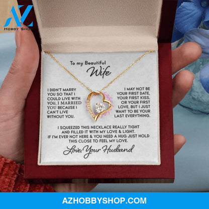 To My Wife Necklace From Husband