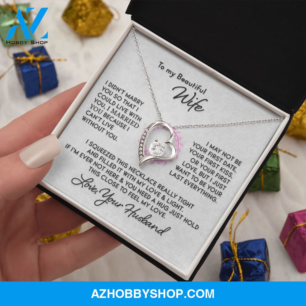 To My Wife Necklace From Husband
