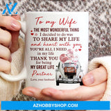 To my wife, Vintage white car, You are all I need in my life - Couple White Mug