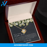 To Our Future Daughter-In-Law - We Love You - Love Knot Necklace