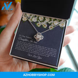 To Our Future Daughter-In-Law - We Love You - Love Knot Necklace