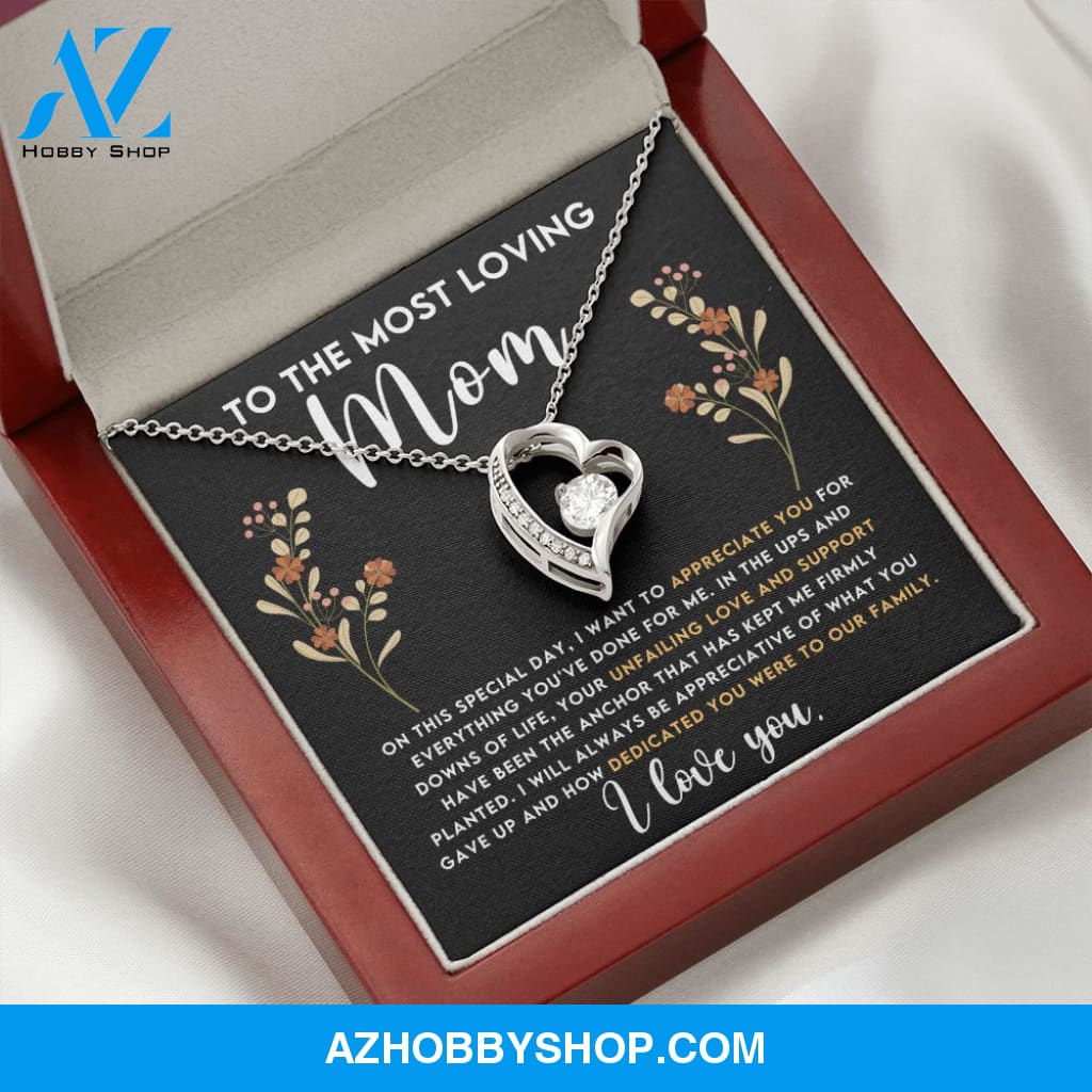 To The Most Loving Mom l Forever Love Necklace