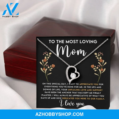 To The Most Loving Mom l Forever Love Necklace