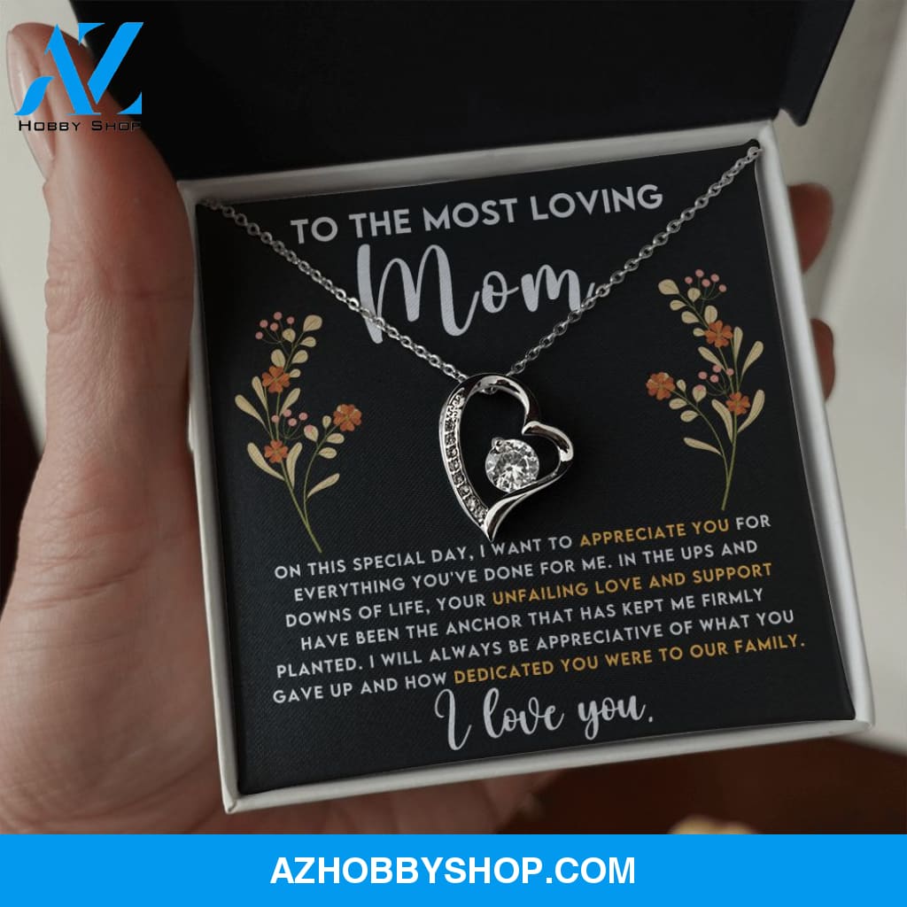To The Most Loving Mom l Forever Love Necklace