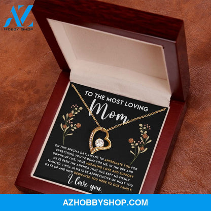 To The Most Loving Mom l Forever Love Necklace