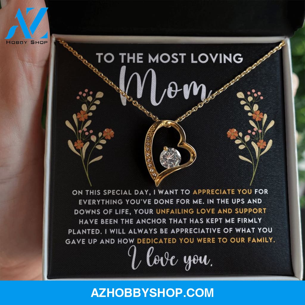 To The Most Loving Mom l Forever Love Necklace