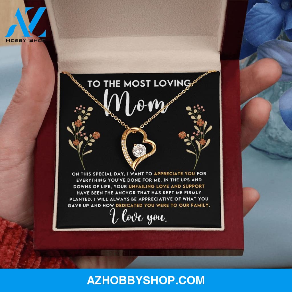 To The Most Loving Mom l Forever Love Necklace