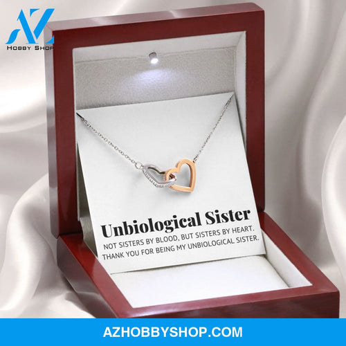 Unbiological Sister - Forever Sisters - Interlocking Necklace