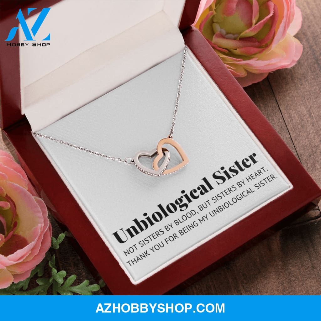 Unbiological Sister - Forever Sisters - Interlocking Necklace