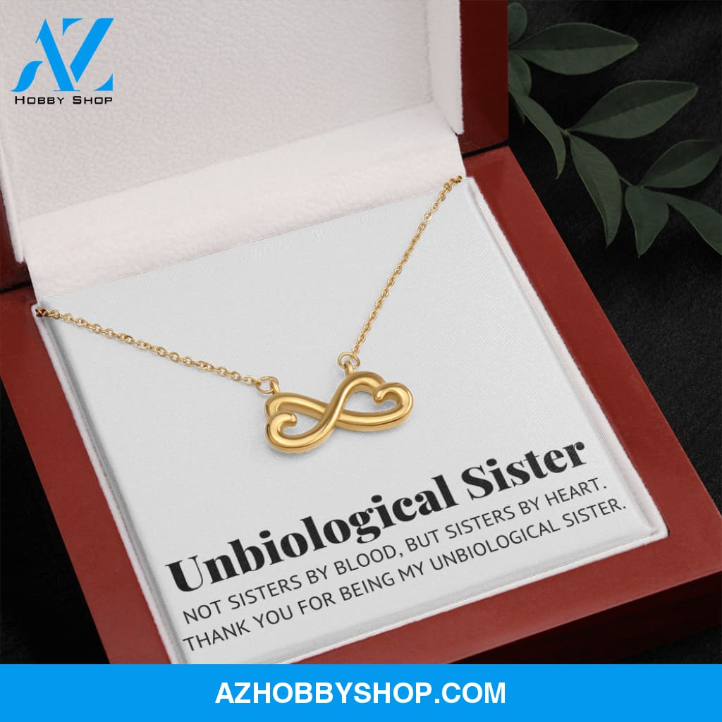 Unbiological Sister - Grateful Soul - Infinity Necklace