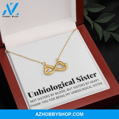 Unbiological Sister - Grateful Soul - Infinity Necklace