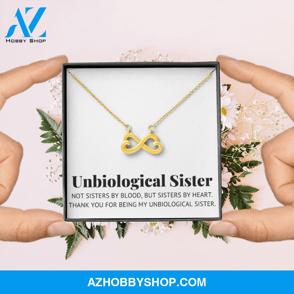 Unbiological Sister - Grateful Soul - Infinity Necklace