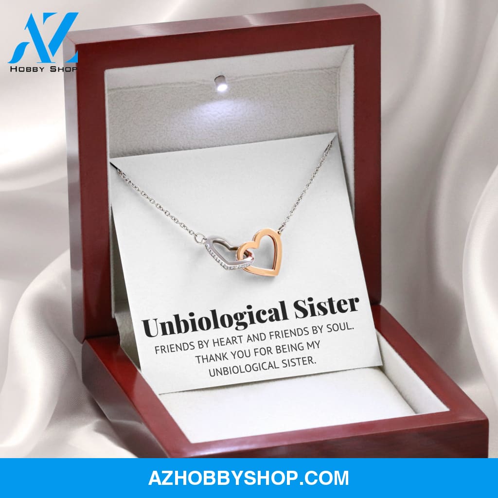Unbiological Sister - Infinity Love - Interlocking Necklace