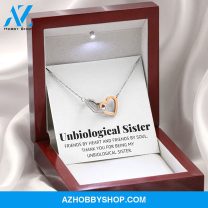 Unbiological Sister - Infinity Love - Interlocking Necklace