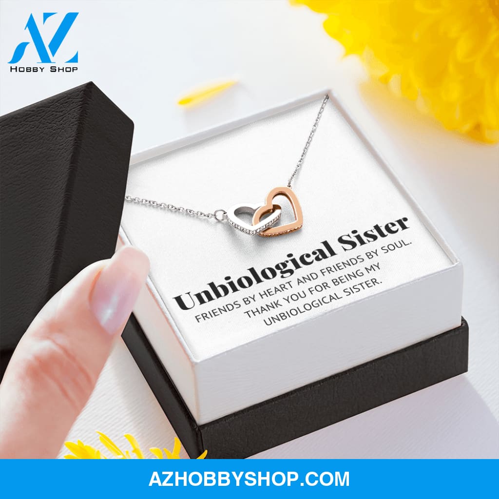 Unbiological Sister - Infinity Love - Interlocking Necklace