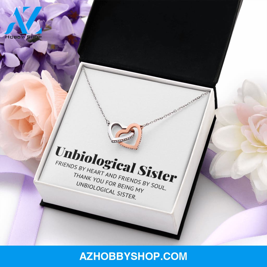 Unbiological Sister - Infinity Love - Interlocking Necklace