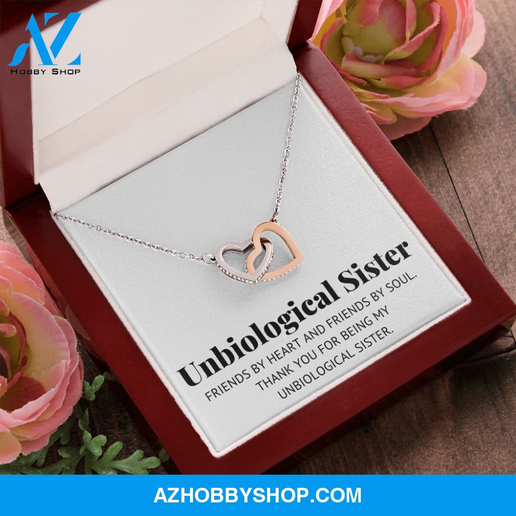 Unbiological Sister - Infinity Love - Interlocking Necklace