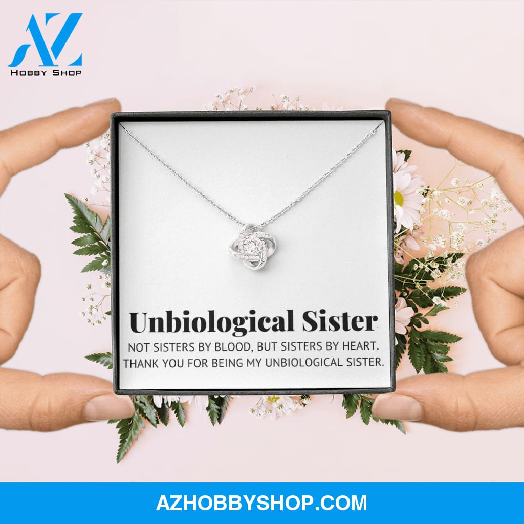 Unbiological Sister - Thank You - Necklace
