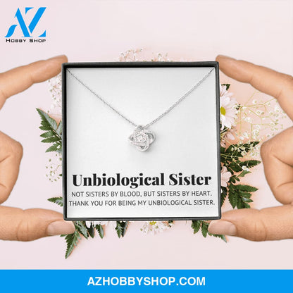 Unbiological Sister - Thank You - Necklace