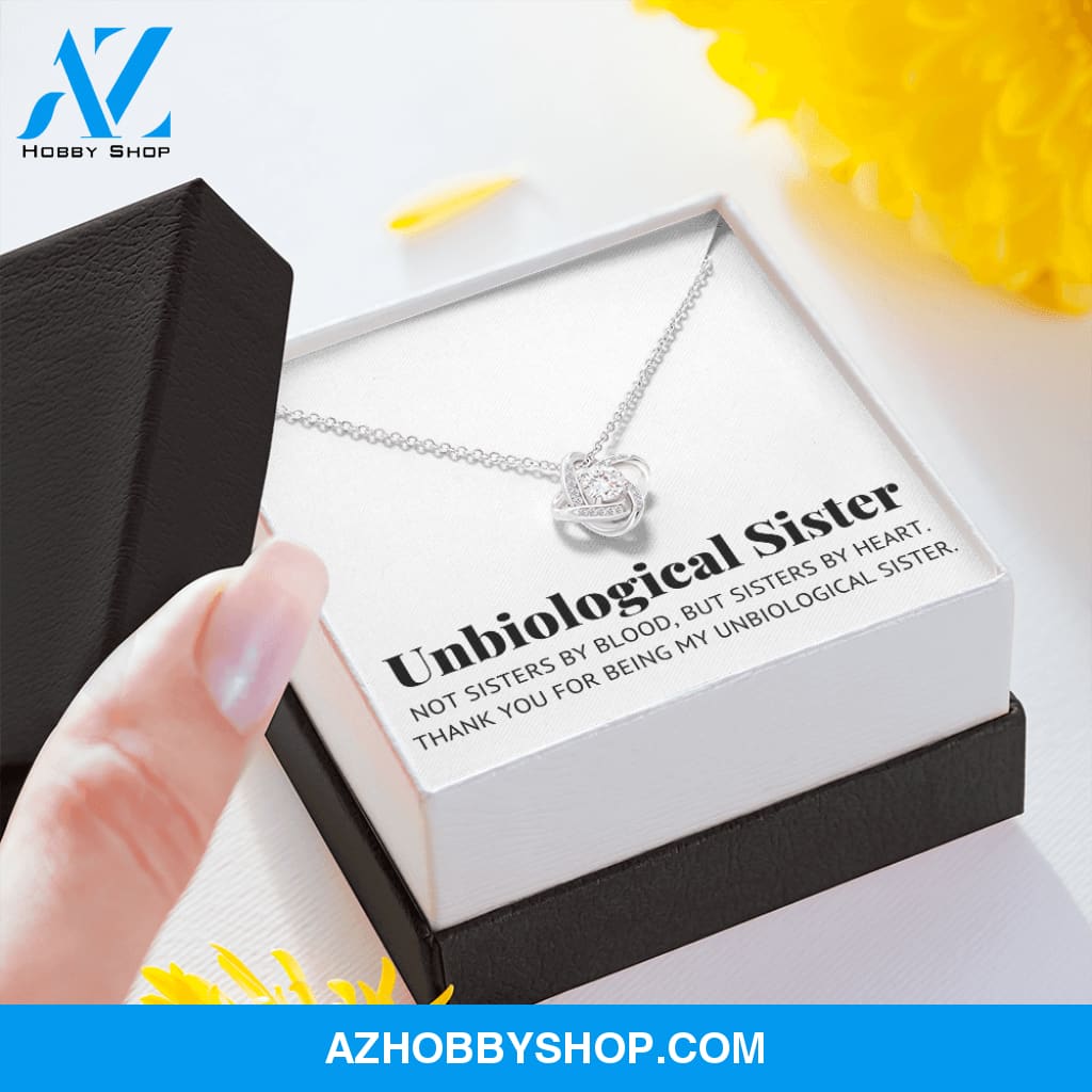 Unbiological Sister - Thank You - Necklace