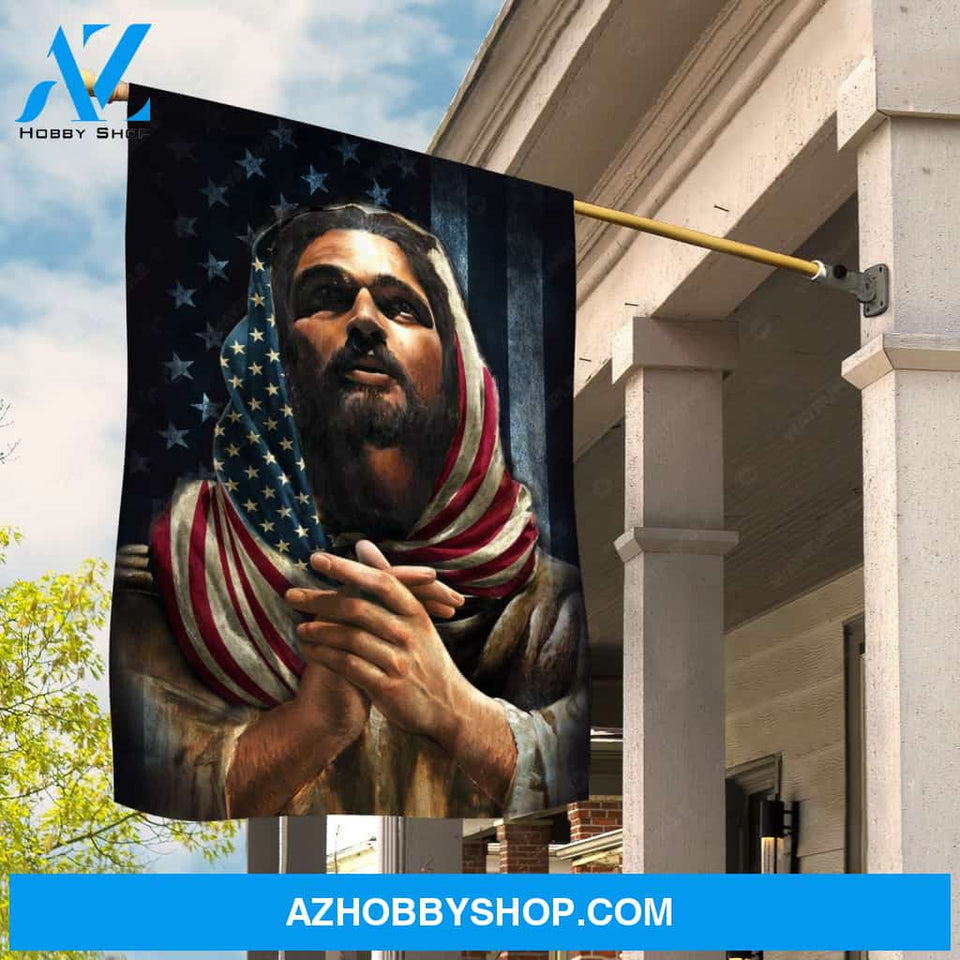 Us flag artwork, Pray for healing, The life of Jesus - Jesus Flag