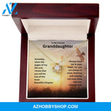 Valentine's Day Gift To My Dearest Granddaughter Love Knot Necklace "Always Keep Me in Your Heart"