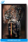 [CUSTOM] Warrior Of God Christian Wall Art Gift For Christmas Canvas And Poster