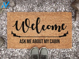 Welcome Doormat - Write What You Want - Customizable Text Coconut Coir Doormat