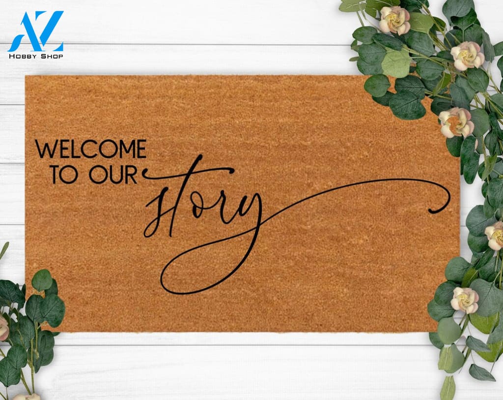 Welcome To Hory-Christmas Gift-Holiday Gift-Last Name Doormats-Housewarming Gift-Custom Doormats-Doormat-Funny