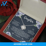 When I First Held You Daughter Silver Necklace From Mom and Dad