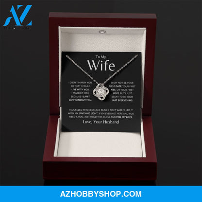 Wife - Last Everything - Love Knot Necklace