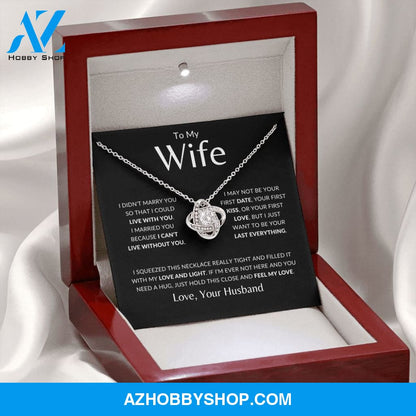 Wife - Last Everything - Love Knot Necklace