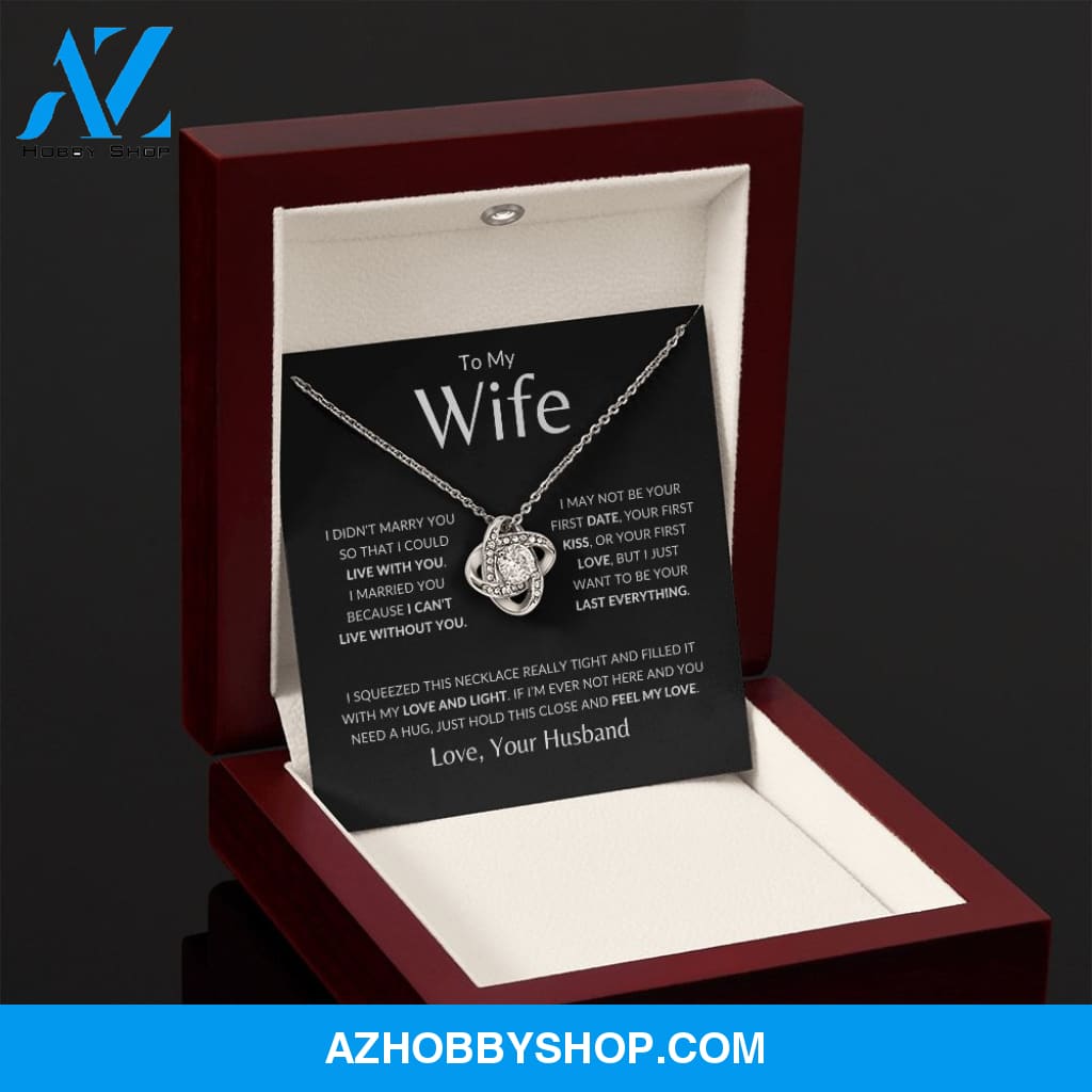 Wife - Last Everything - Love Knot Necklace